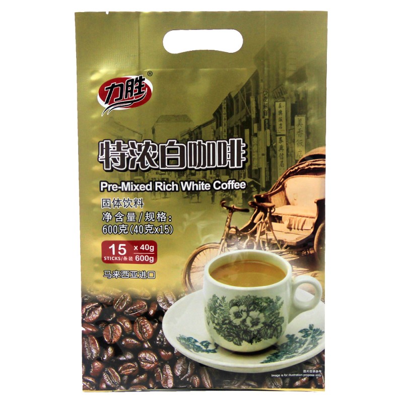 Kaffepulver platt påse