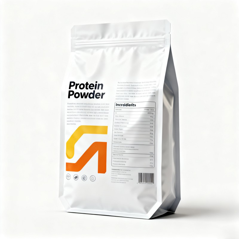 Proteinpulver platt påse
